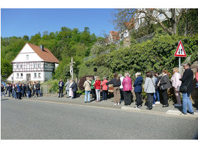 Bittprozession an Christi Himmelfahrt (Foto: Karl-Franz Thiede)